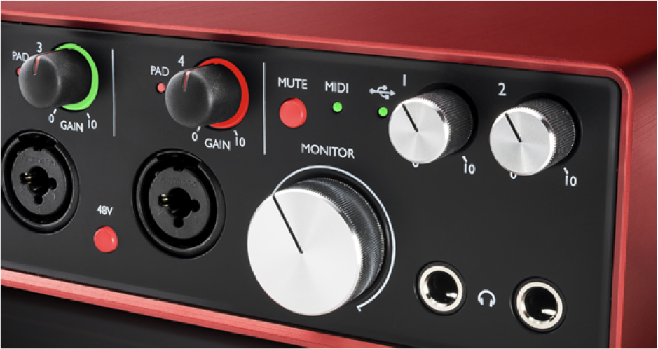 人気のオーディオインターフェイスが第2世代に！Focusrite